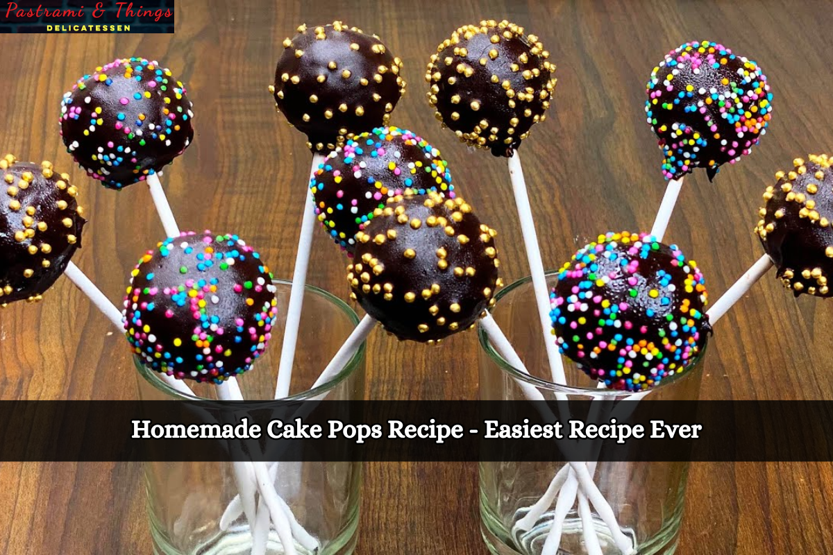 Homemade Cake Pops Recipe - Easiest Recipe Ever
